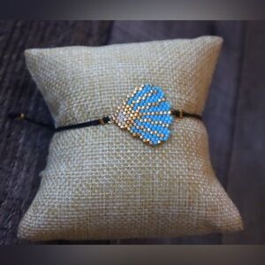 Miyuki Seed Bead Seashell Bracelet